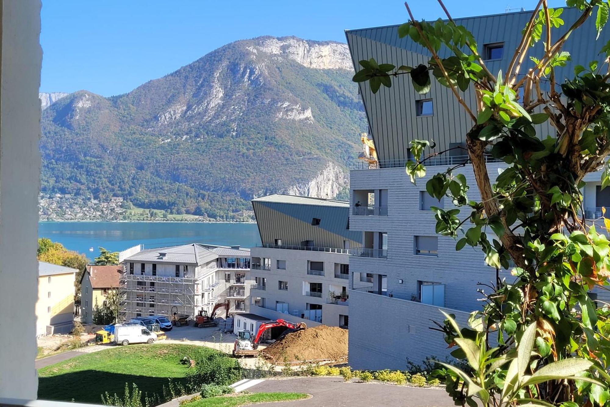 Le Tableau Du Lac 507 - 2 Bedrooms Apartment With Lake View Terrace Annecy Ngoại thất bức ảnh